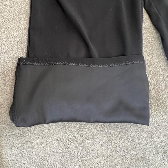 ZARA Trafaluc Collection Women's Black Wide-Leg Trousers - Size S - Picture 5 of 9